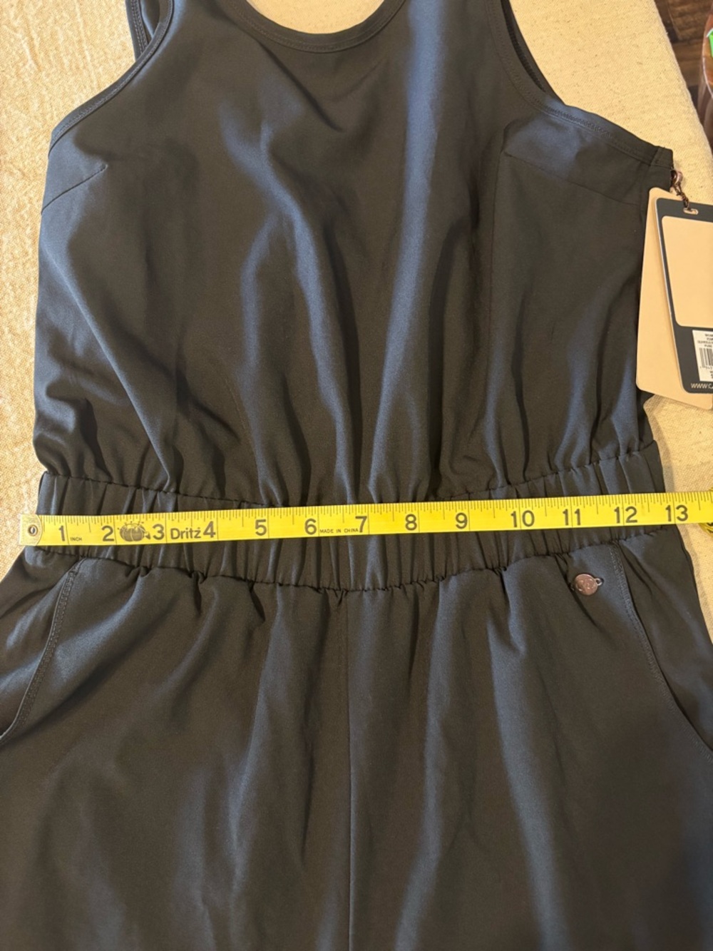 CALIA by Carrie Underwood Black Sleeveless Wide-Leg Jumpsuit - Picture 5 of 7